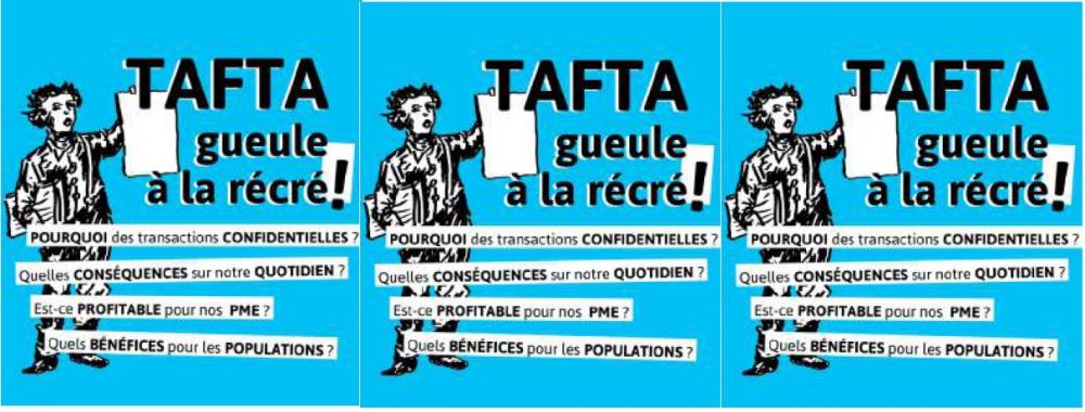 TAFTA gueule à la récré !
