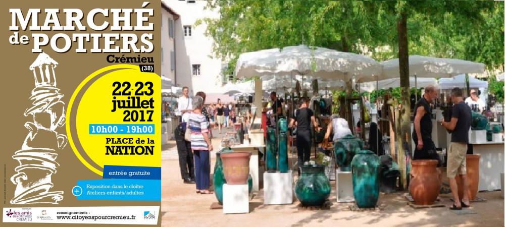 MARCHÉ DE POTIERS DE CREMIEU