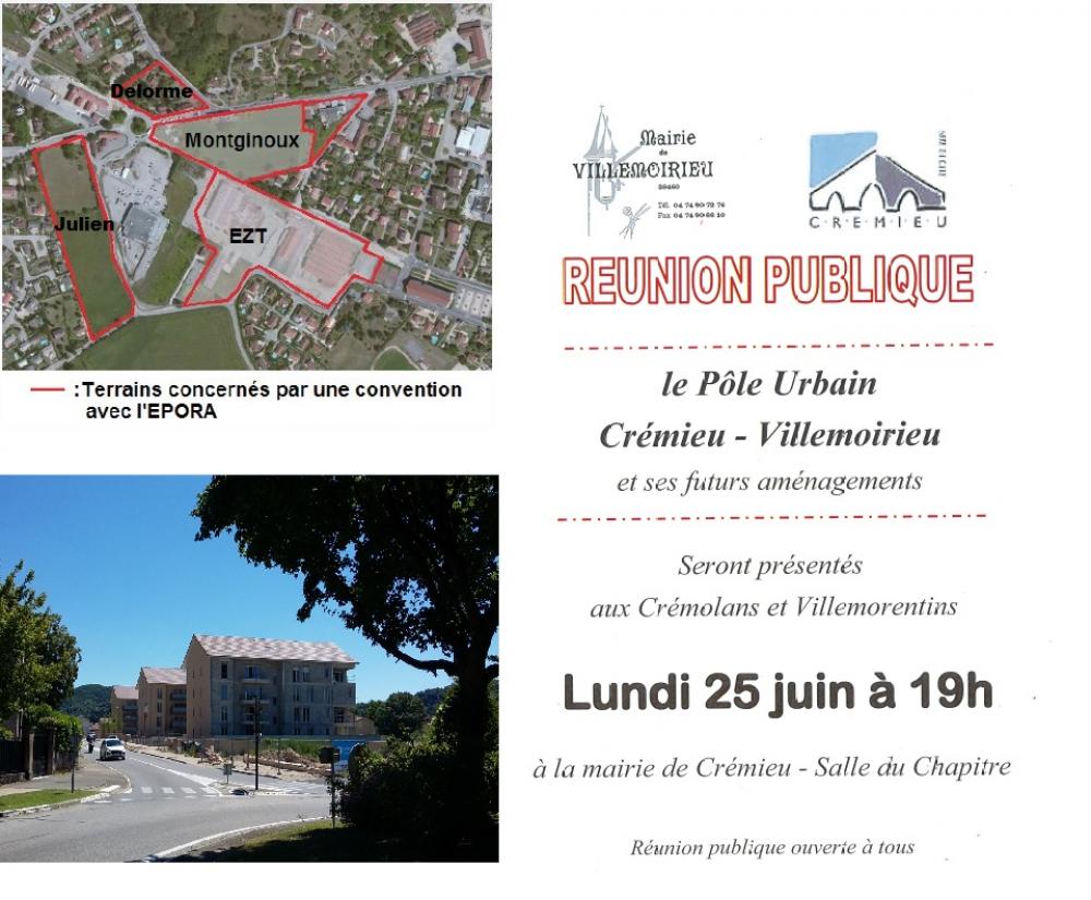 Avenir du secteur « entrée ouest » de Crémieu