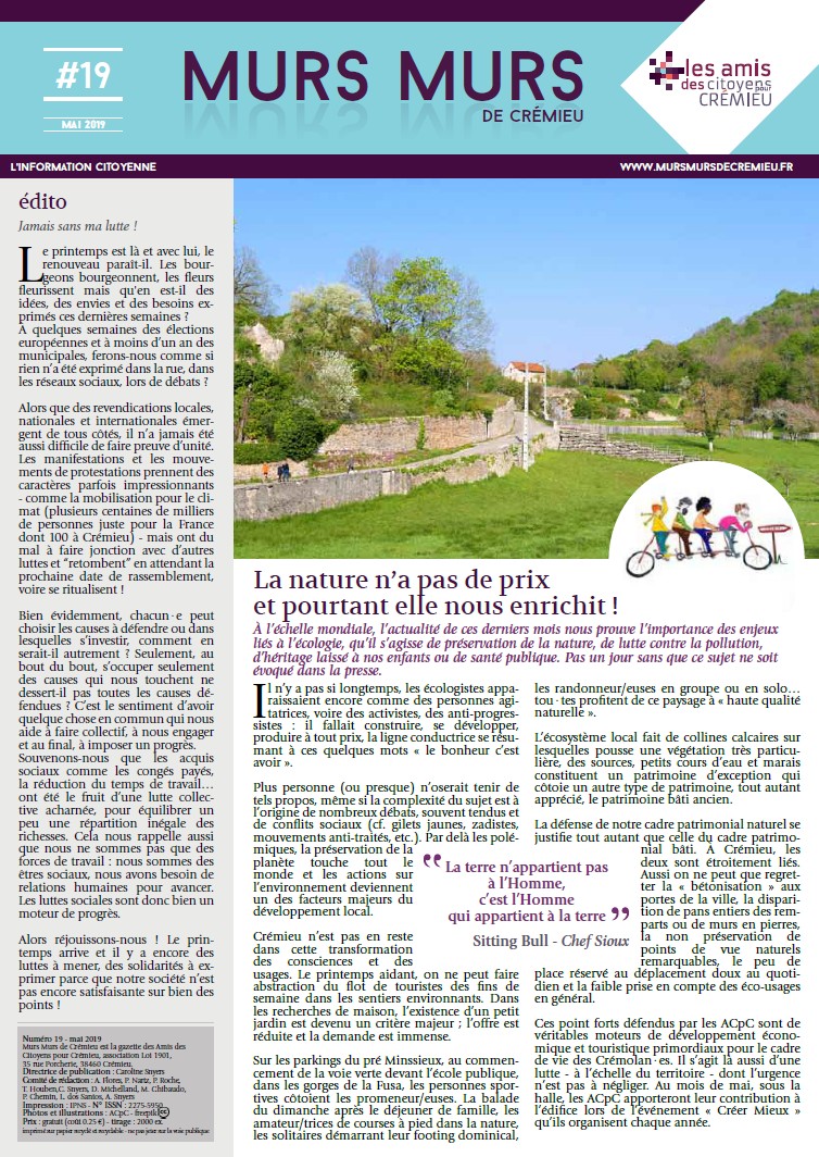 MURS MURS #19 mai 2019