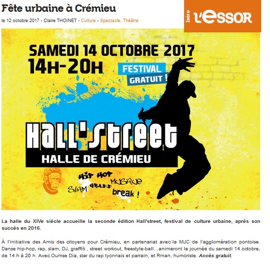Fête urbaine à Crémieu