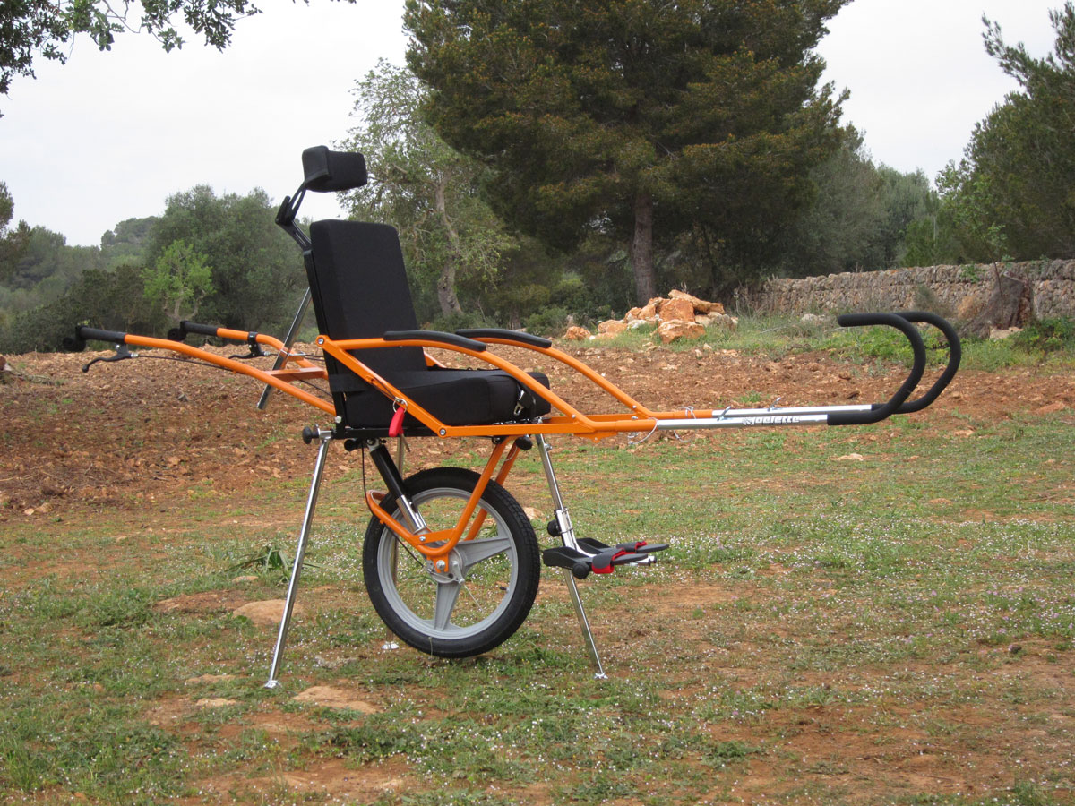 La joëlette de Courir à Villemoirieu