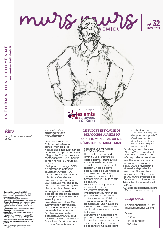 MursMurs#32 | novembre 2023